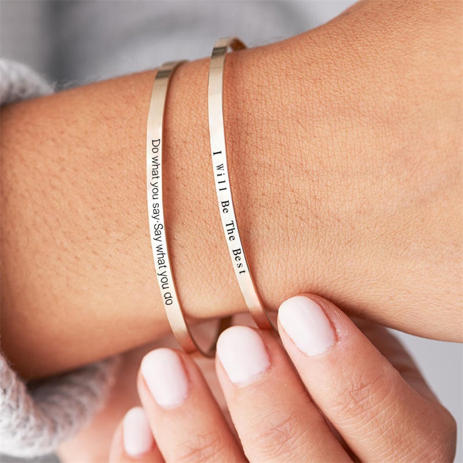 Coordinates Bracelet - 4mm 6mm kalp bilezik özel isimleri