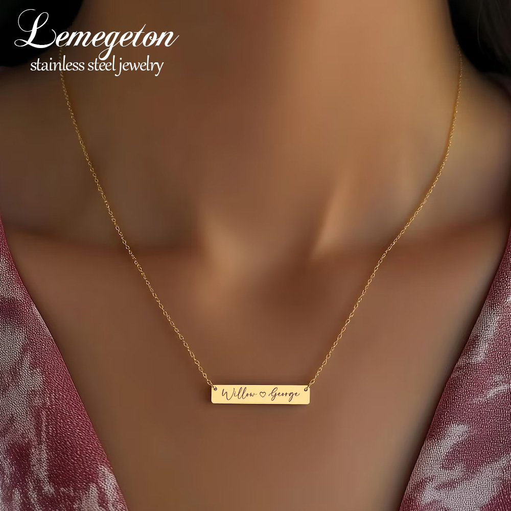 Kişiye Özel Minimalist Bar İsi - Handwriting Necklace Bar incelemesi ve fiyatı