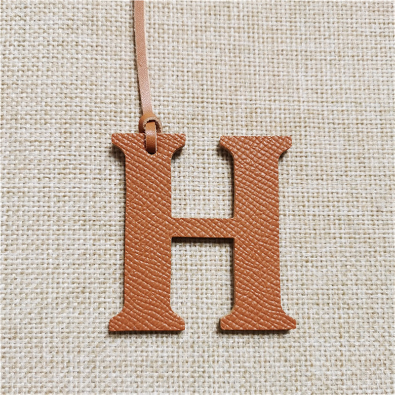 Toptan lüks hakiki deri D E F  - Monogram Keychain Leather incelemesi ve fiyatı