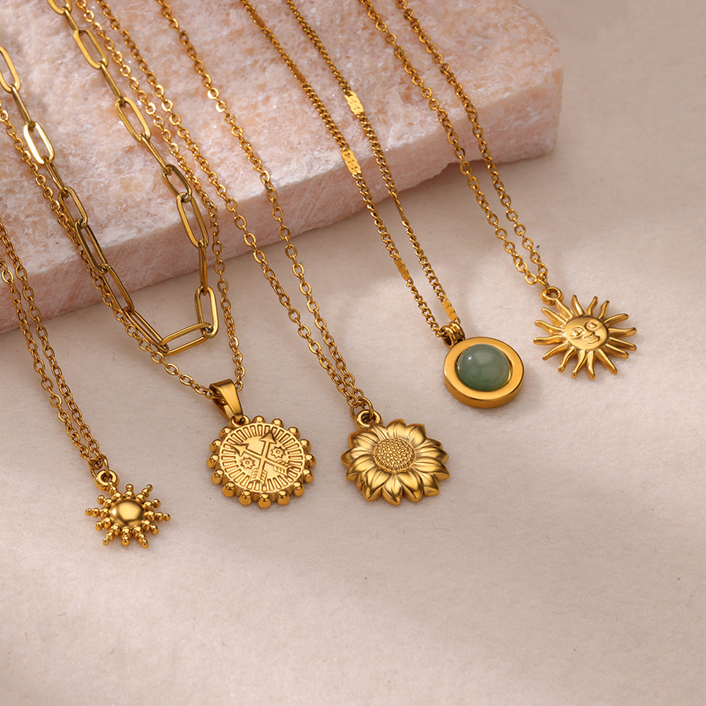 Paslanmaz Çelik Geometrik Koly - Birth Flower Necklace incelemesi ve fiyatı
