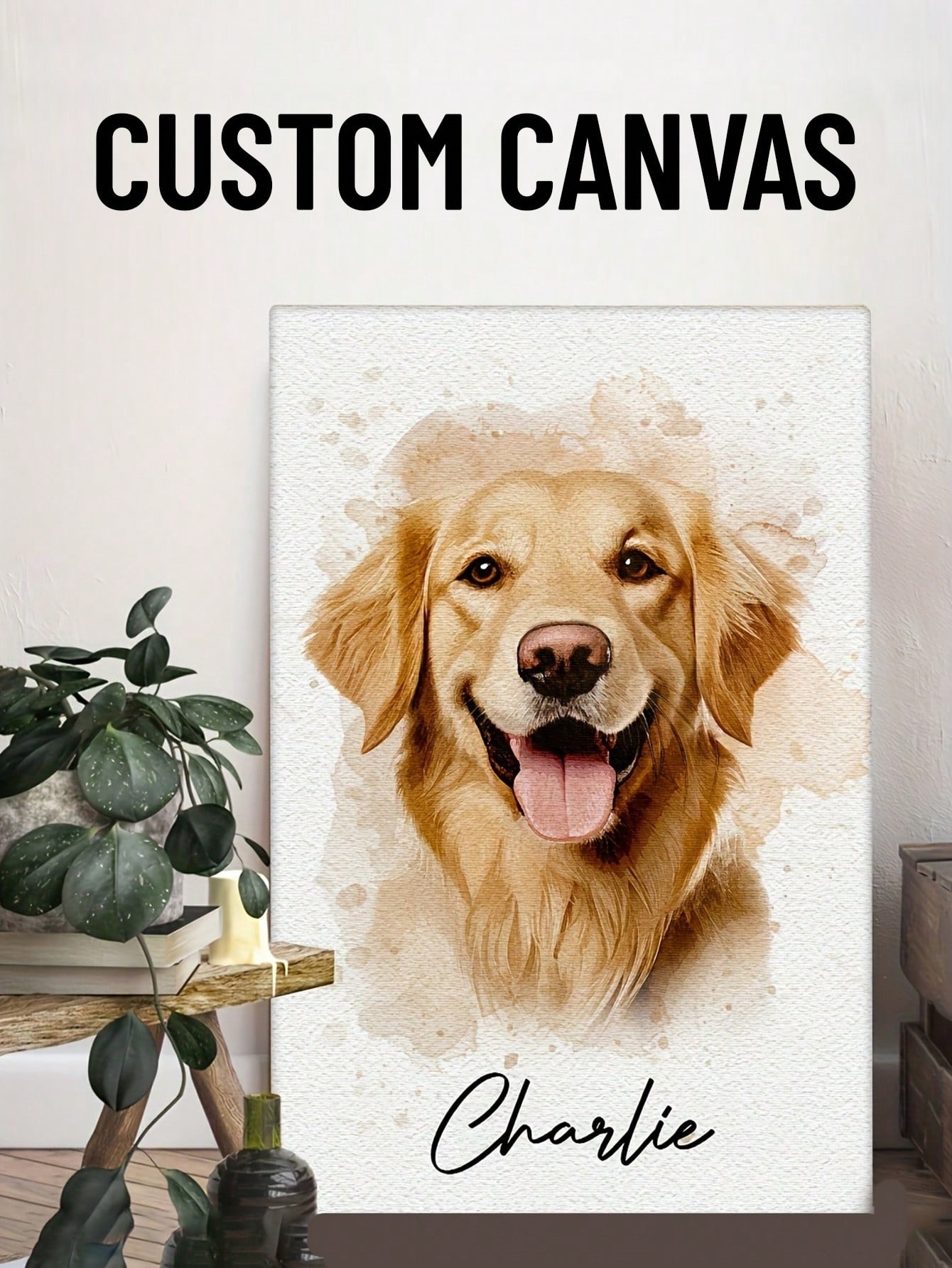 Kişiye Özel Suluboya Evcil Hay - Pet Portrait Custom incelemesi ve fiyatı