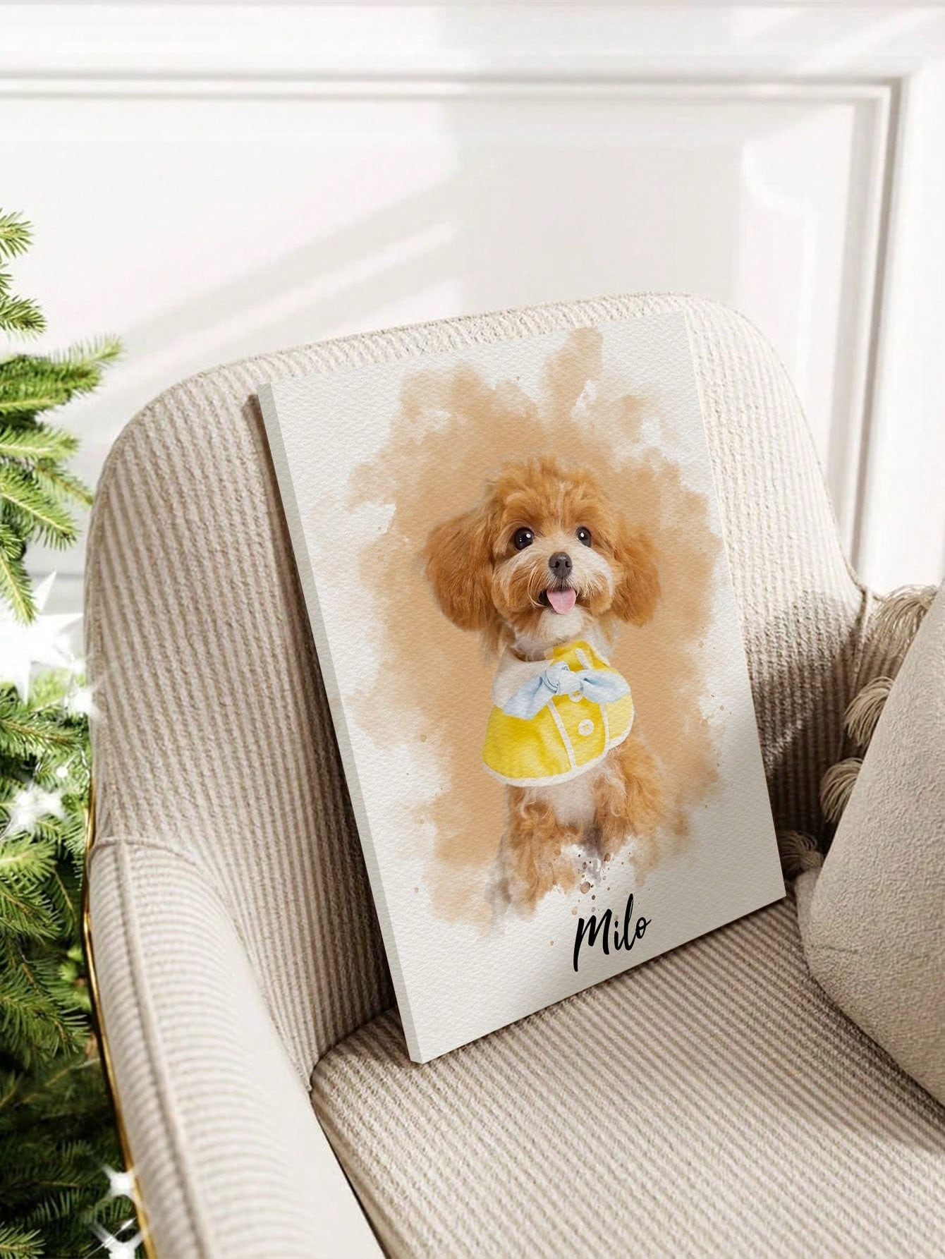 Kişiye Özel Suluboya Evcil Hay - Pet Portrait Custom incelemesi ve fiyatı
