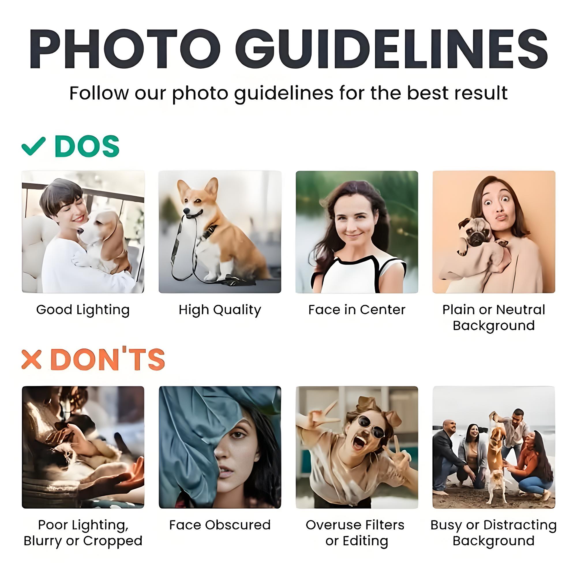 Kişiye Özel Fotoğraf Baskılı K - Pet Portrait Custom incelemesi ve fiyatı